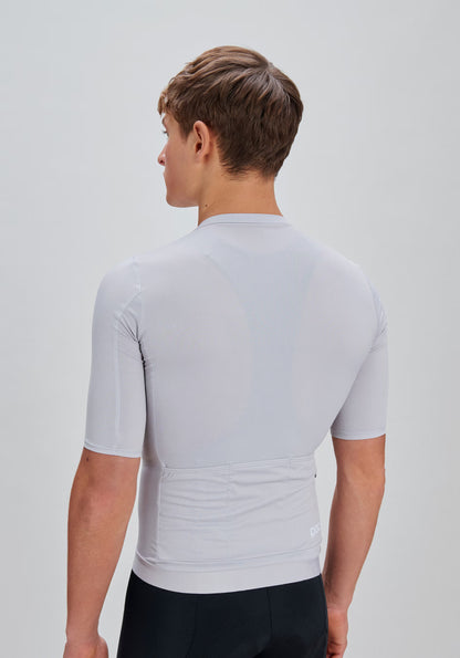 Maillot POC CADENCE Mangas Curtas Cinzento