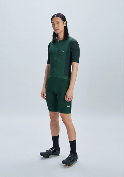 Maillot POC CADENCE Mangas Curtas Verde