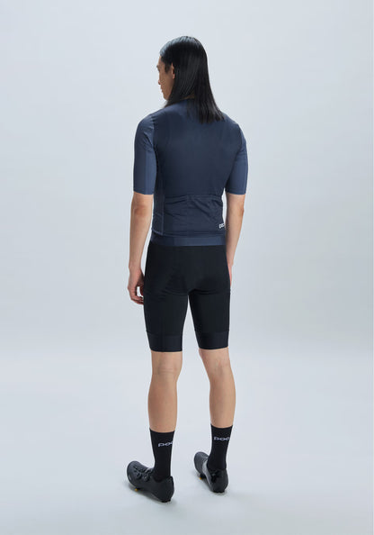 Maillot POC CADENCE Mangas Curtas Azul-Marinho