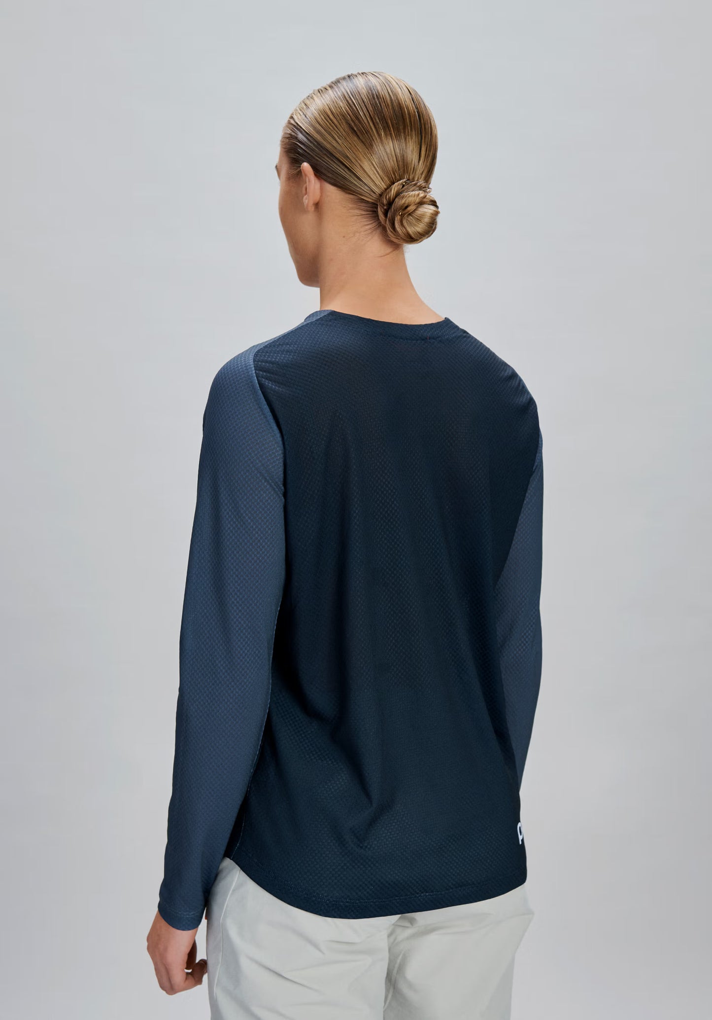 Camisola de manga comprida POC MOTION AIR para mulher, azul-marinho