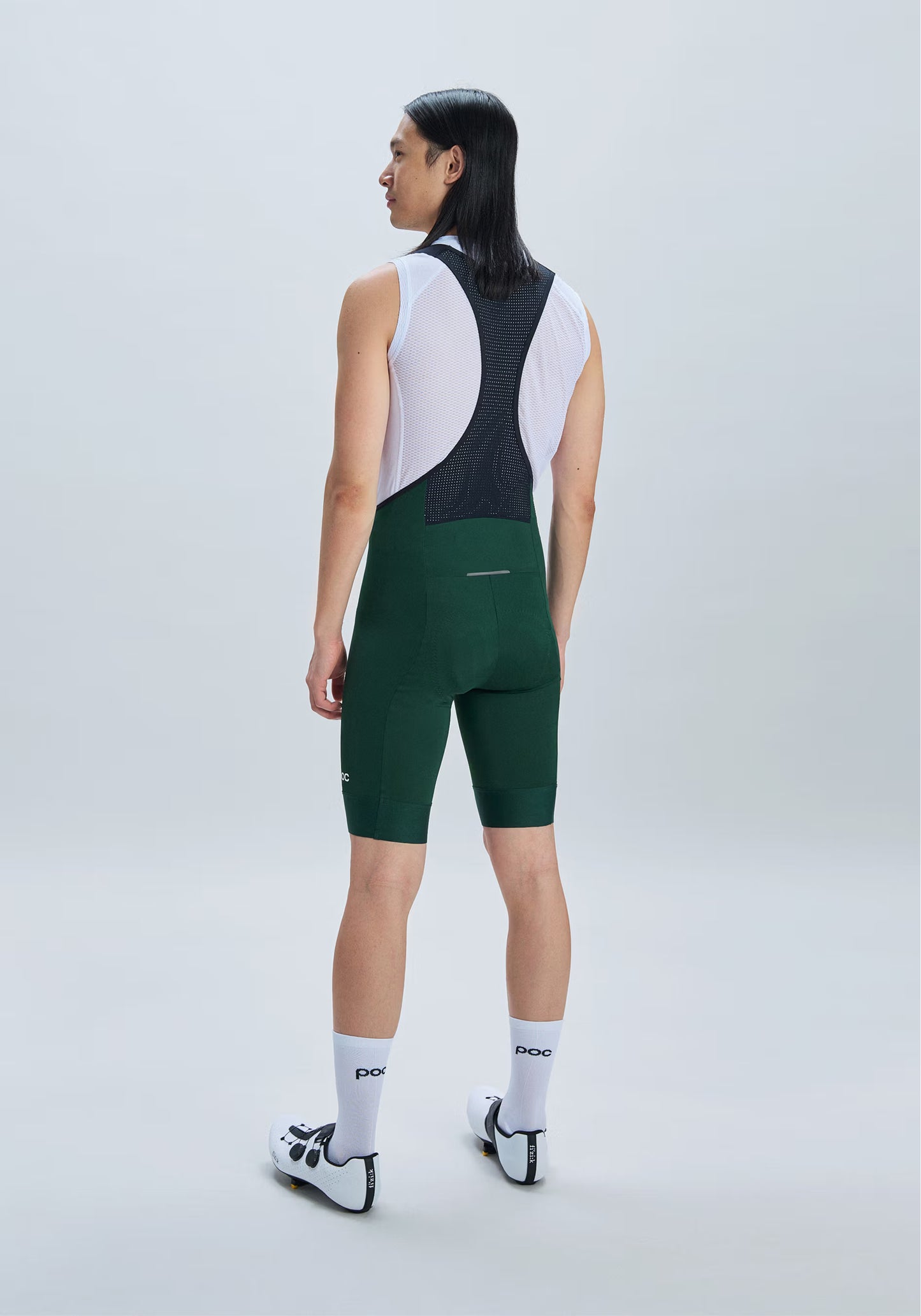POC CADENCE Bib Short Verde
