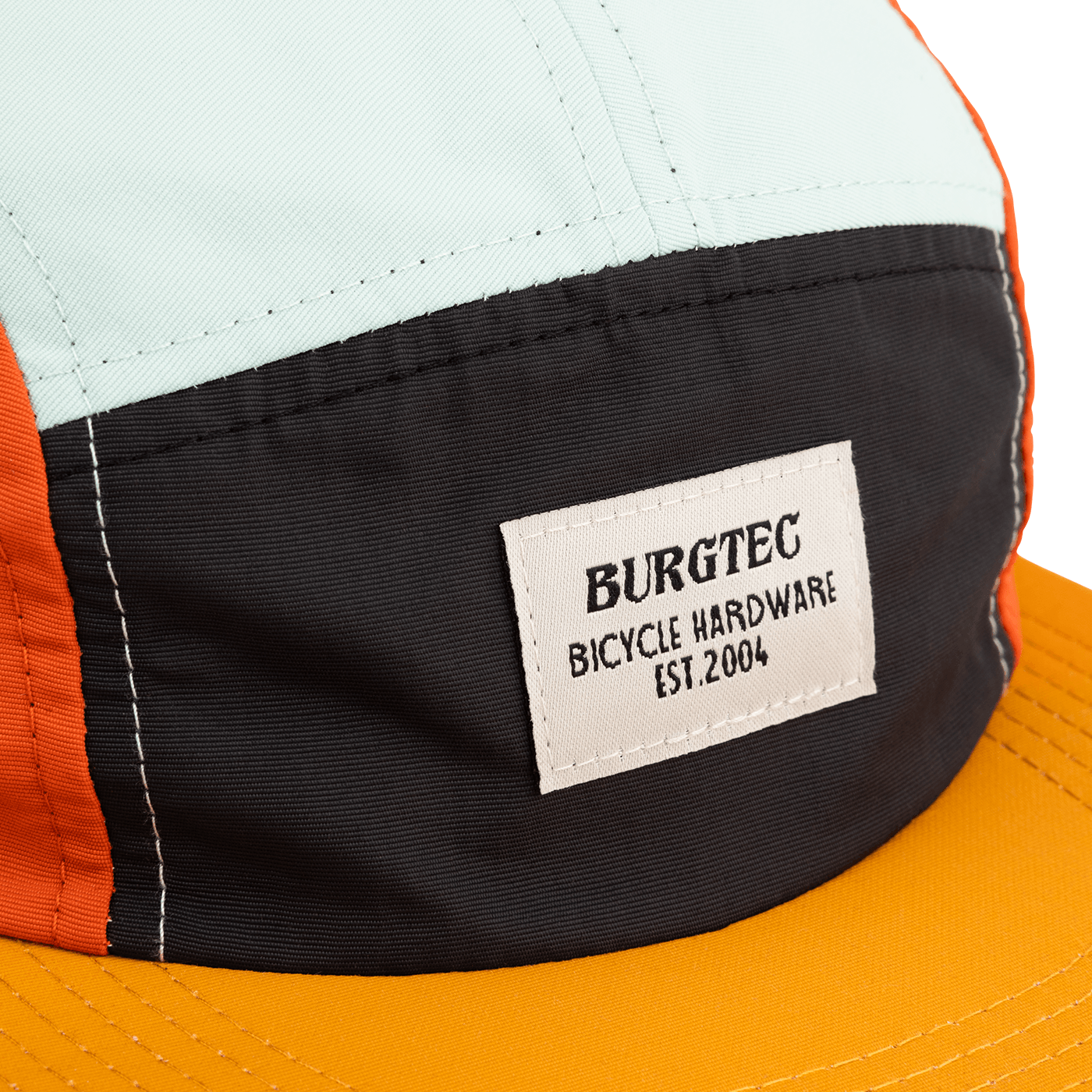 Boné BURGTEC ARCADE FIVE PANEL Mostarda