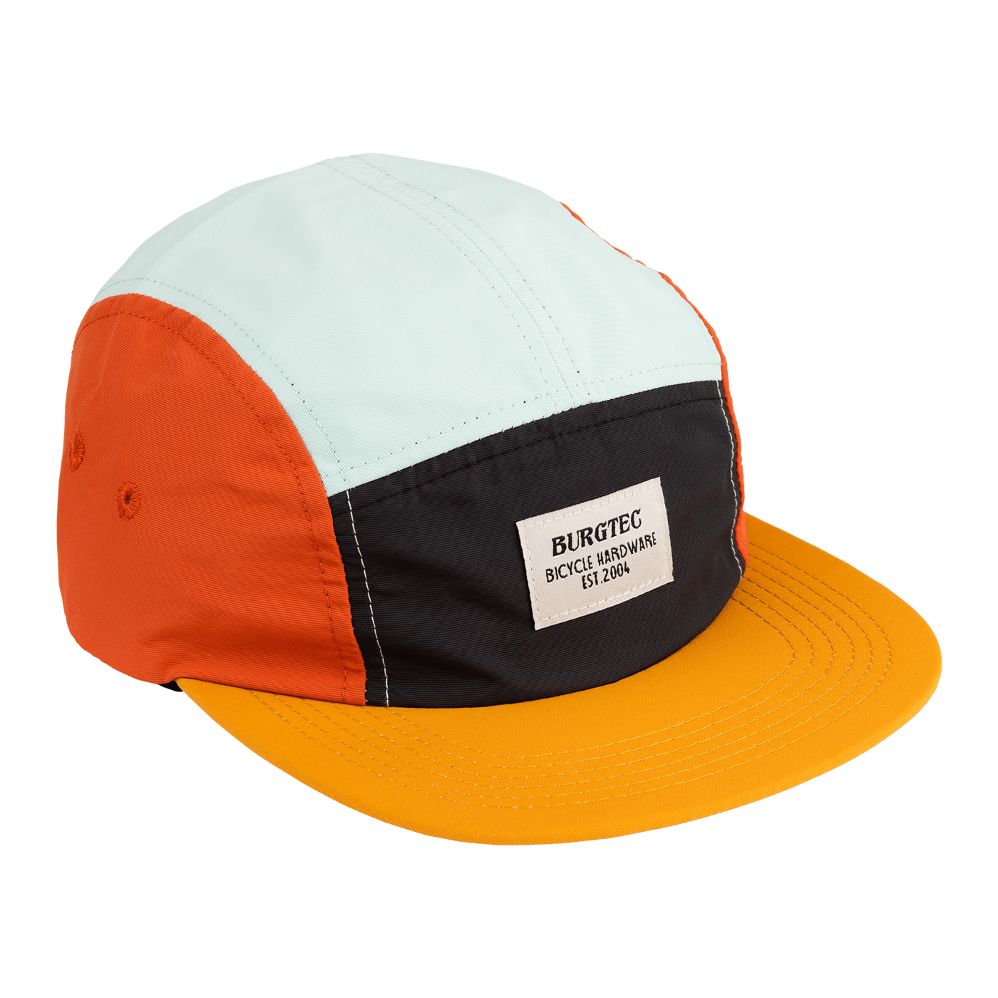 Boné BURGTEC ARCADE FIVE PANEL Mostarda
