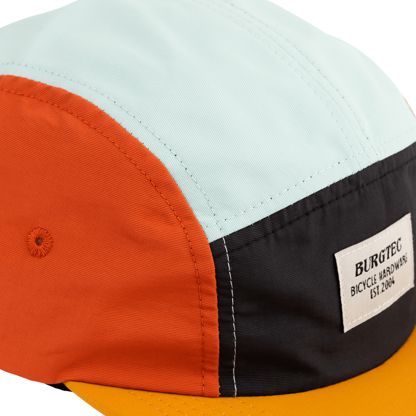 Boné BURGTEC ARCADE FIVE PANEL Mostarda