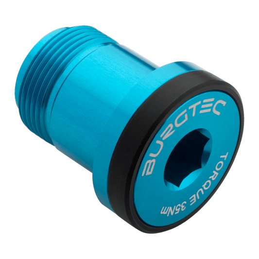 Parafuso de desviador BURGTEC BOLT 2 para SRAM T-Type GX / 90 / 70 / S1000 / FORCE-RIVAL XPLR E1 Turquesa