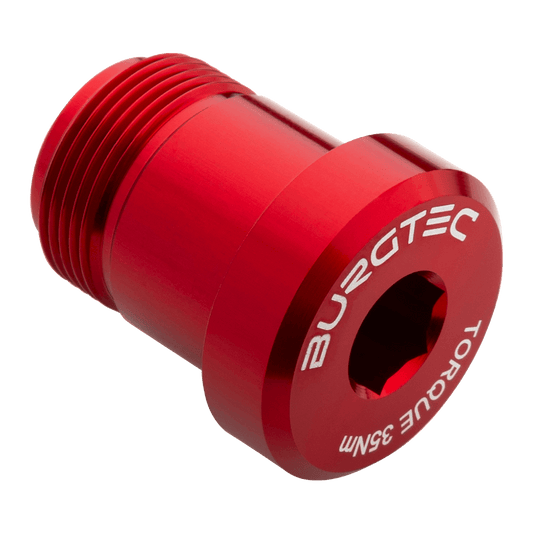 Parafuso de desviador BURGTEC BOLT 1 para SRAM T-Type XO / XX / XX SL Vermelho