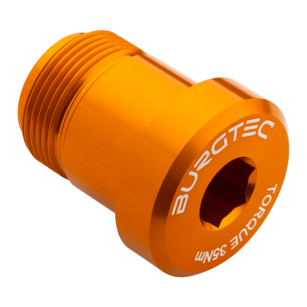 Parafuso de desviador BURGTEC para SRAM T-Type (standard GX / XO / XX) Laranja