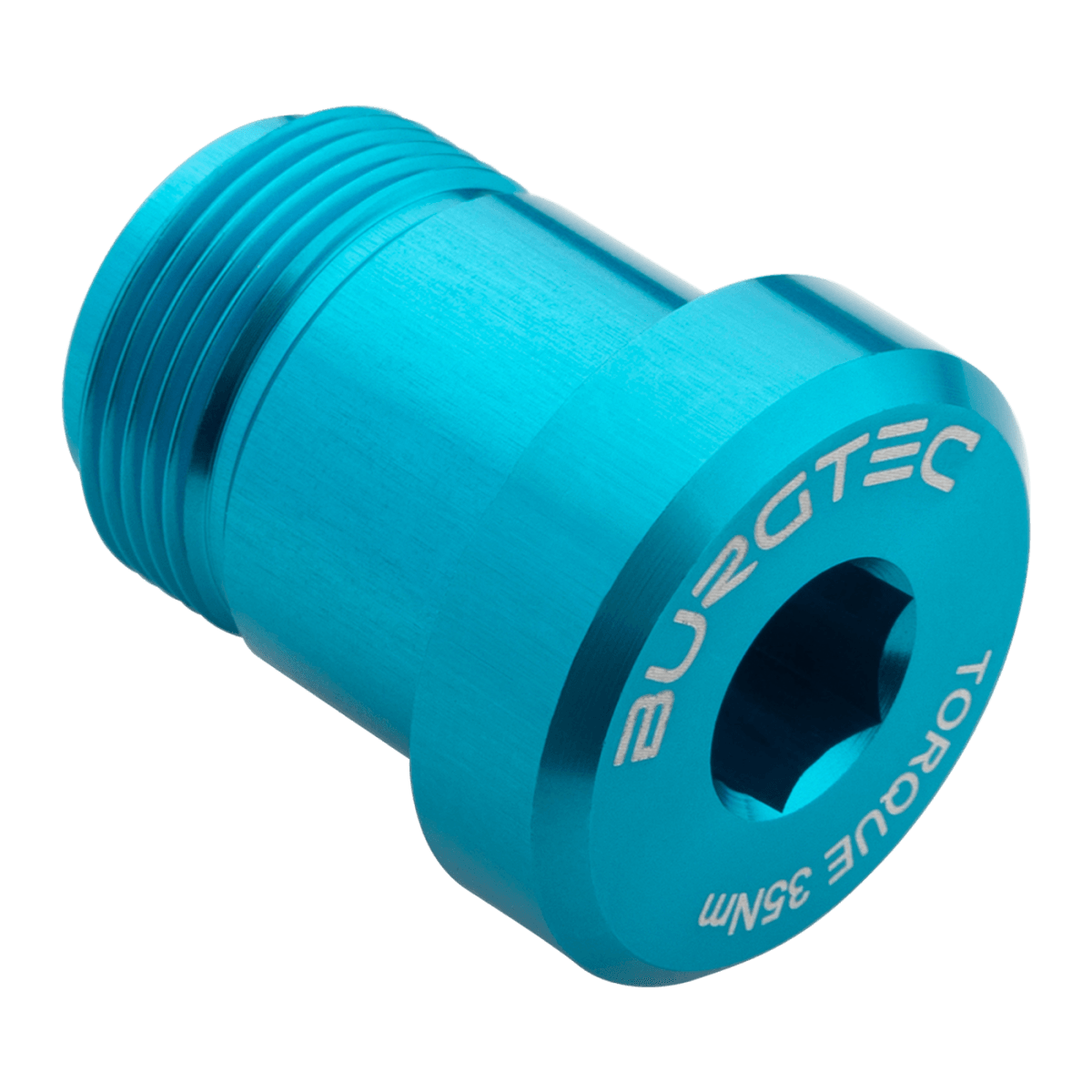 Parafuso de desviador BURGTEC para SRAM T-Type (standard GX / XO / XX) Turquesa