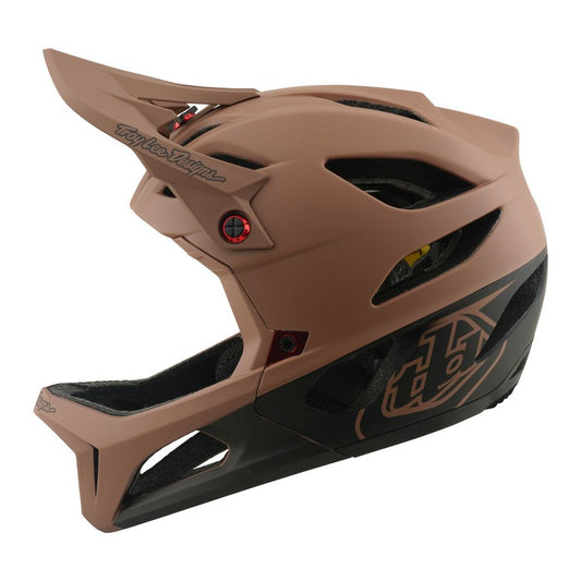 Capacete BTT TROY LEE DESIGNS STAGE MIPS bege/caqui