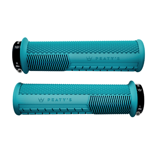 PEATY'S MONARCH KNURL Punhos turquesa