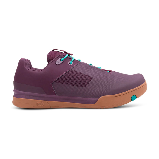 Sapatos de BTT CRANKBROTHERS MALLET LACE CLIP-IN roxos