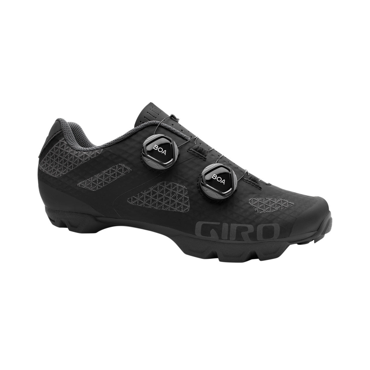 GIRO SECTOR Sapatos de BTT para mulher Preto