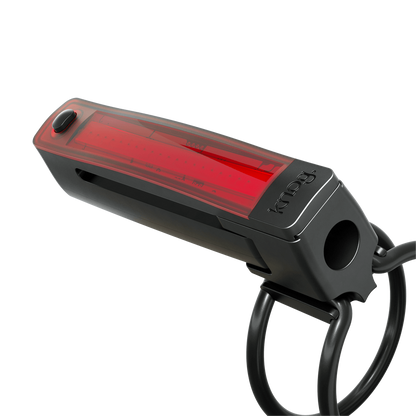 Iluminação Dianteira e Traseira KNOG PLUS TWINPACK 40/20 Lumens Preto