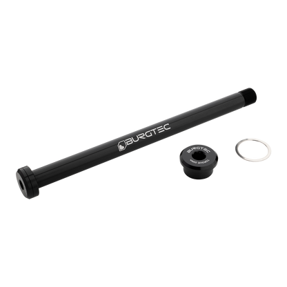 Eixo de Roda Traseira BURGTEC 173mm x 12mm 1.0mm para Quadro Rocky Mountain Preto