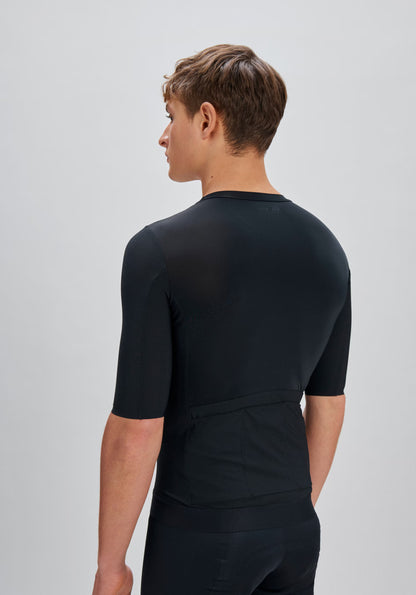 Maillot POC RACEDAY Mangas Curtas Preto
