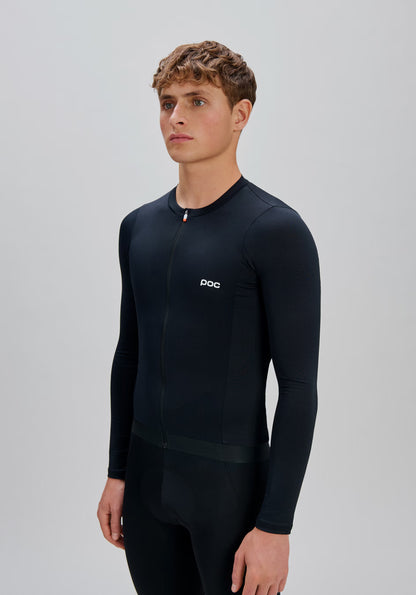Maillot POC CADENCE Mangas Compridas Preto
