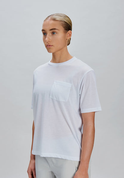 Maillot POC MOTION Mangas Curtas Mulher Branco