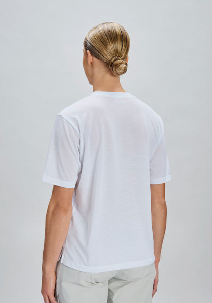 Maillot POC MOTION Mangas Curtas Mulher Branco