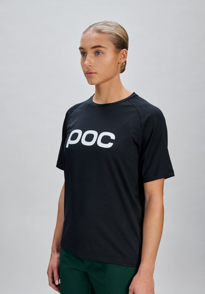 Maillot POC REFORM ENDURO Mangas Curtas Mulher Preto