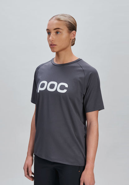 Maillot POC REFORM ENDURO Mangas Curtas Mulher Cinzento