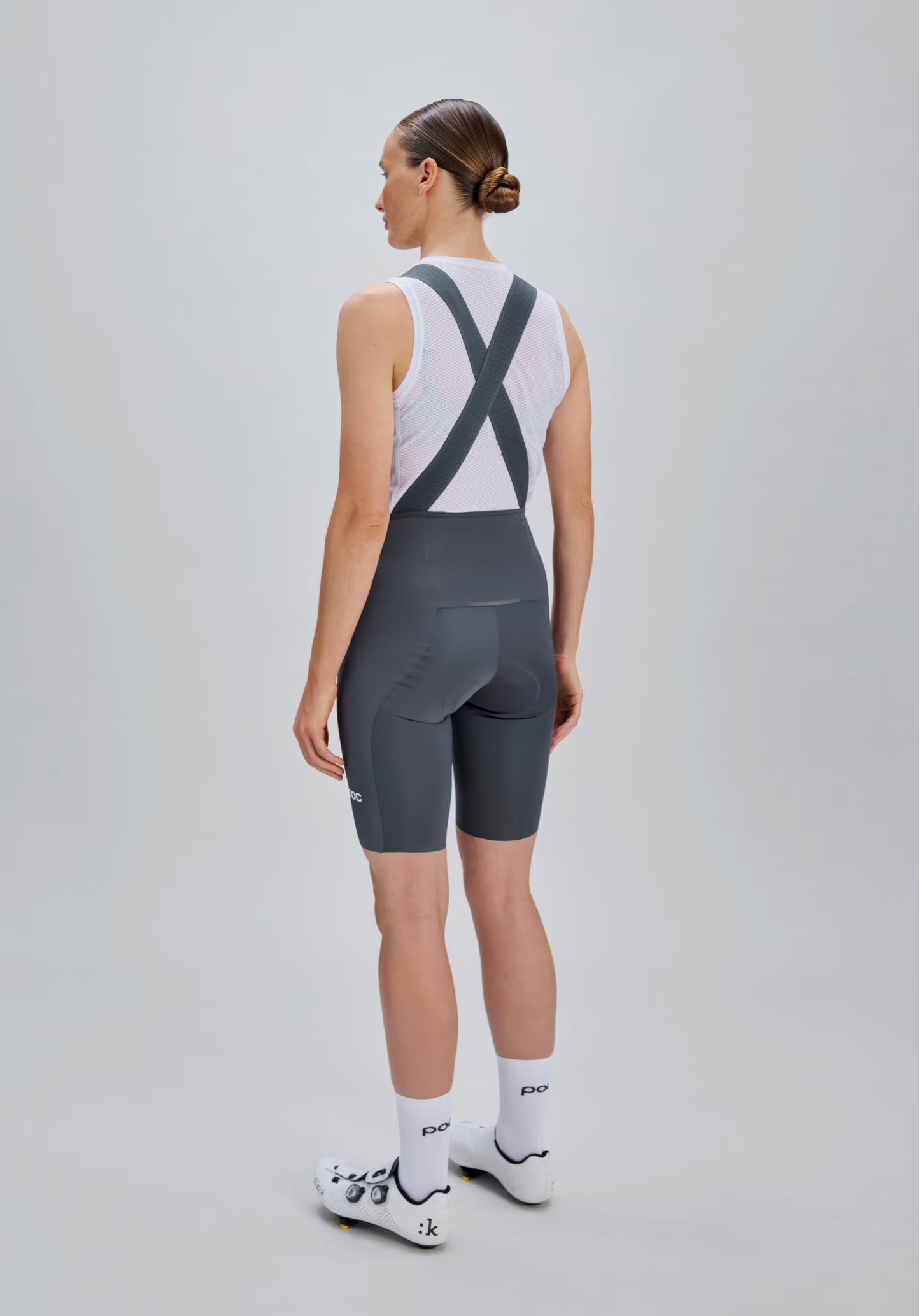 POC RACEDAY Bib Tight para mulher Cinzento