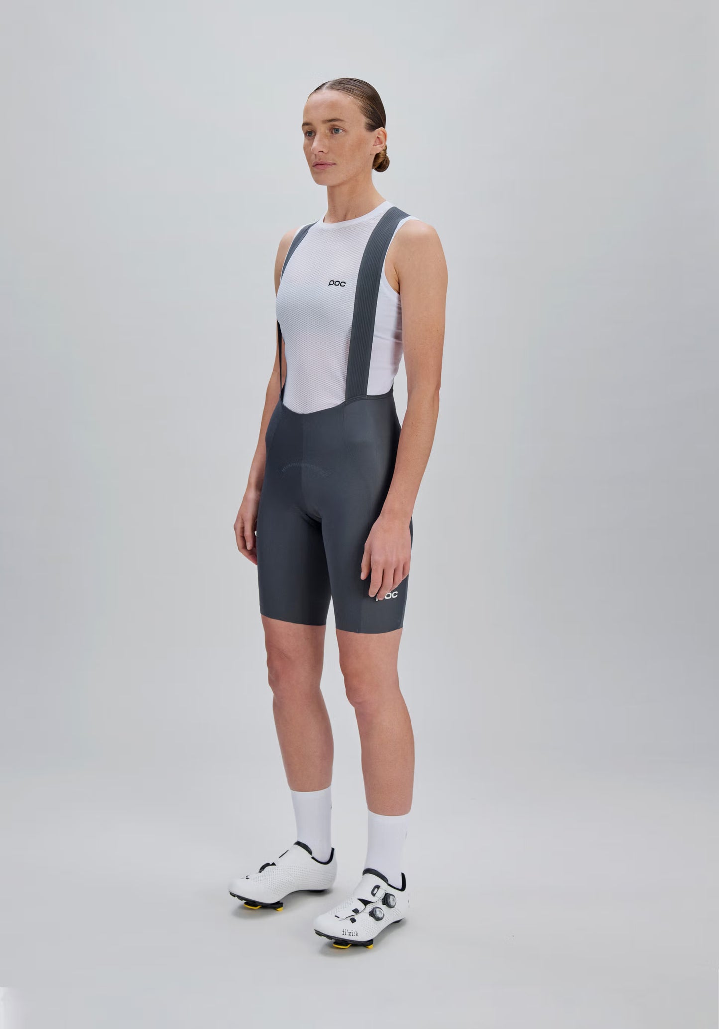 POC RACEDAY Bib Tight para mulher Cinzento