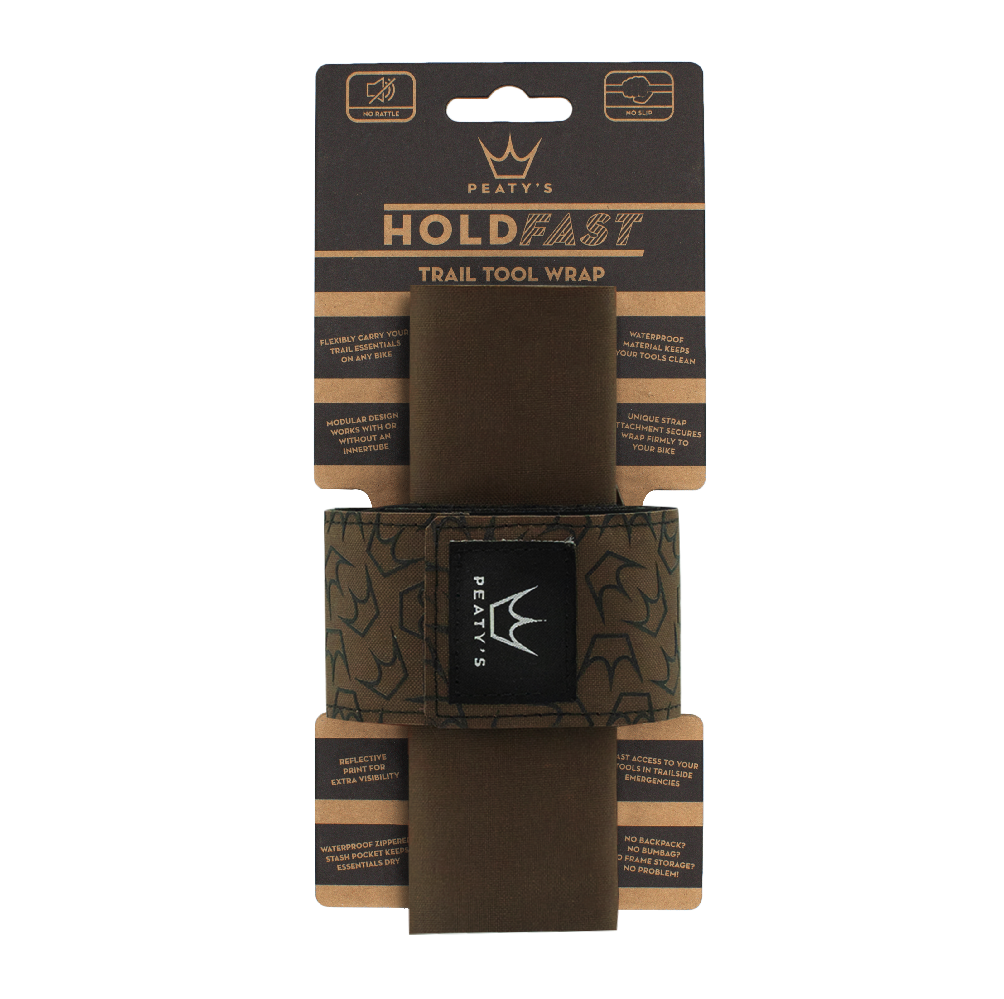 Bolsa PEATY'S HOLDFAST TRAIL TOOL Pouch castanha