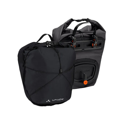 Par de Bolsas de Porta-Bagagens VAUDE AQUA FRONT LIGHT 22 L Preto