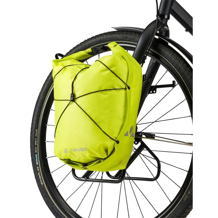 Par de sacos de transporte de bagagem VAUDE AQUA FRONT LIGHT 22 L amarelo