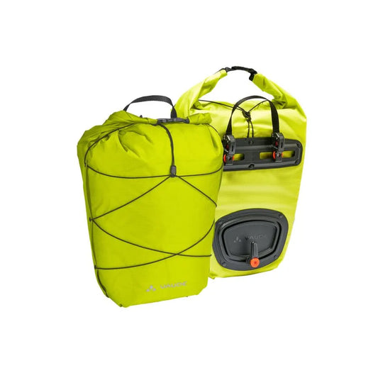 Par de malas de viagem amarelas VAUDE AQUA BACK LIGHT 38 L