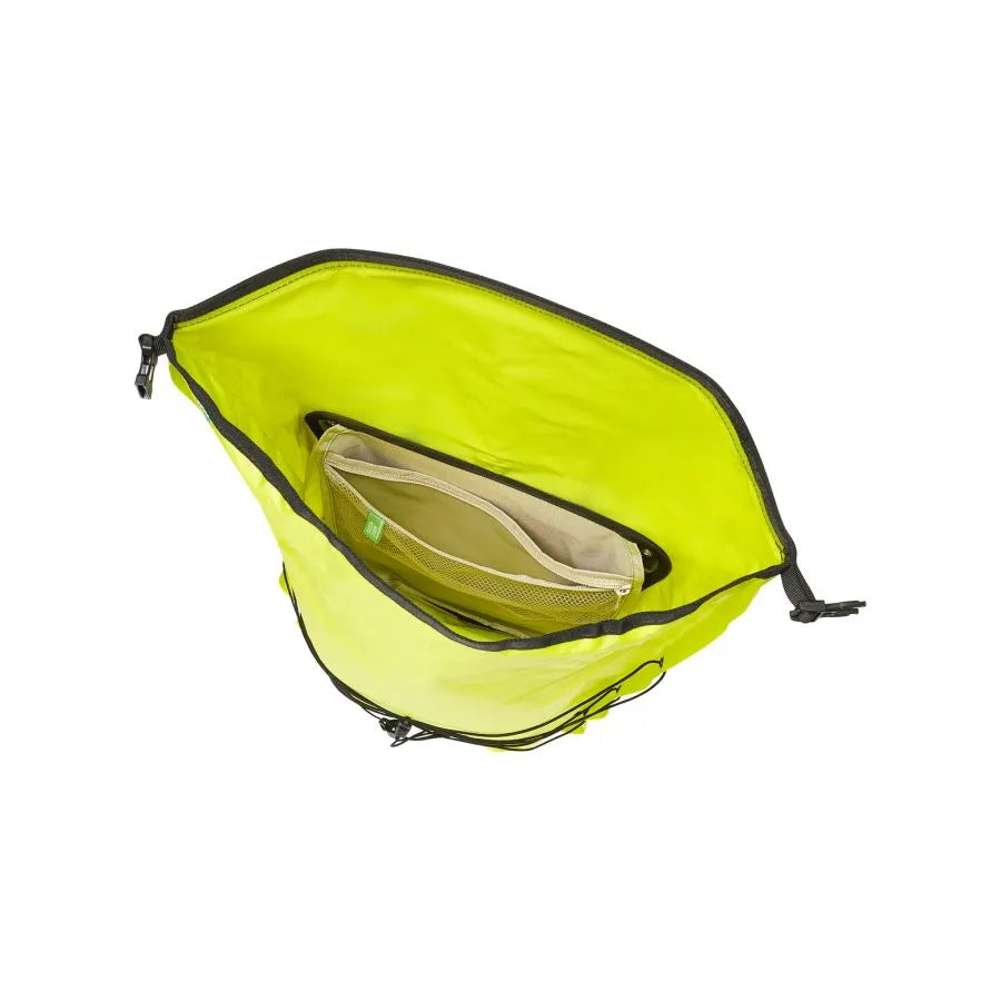 Par de sacos de transporte de bagagem amarelos VAUDE AQUA BACK LIGHT 38 L