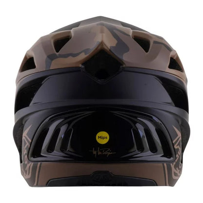 Capacete MTB TROY LEE DESIGNS STAGE 2 SPLIT Castanho/Camo