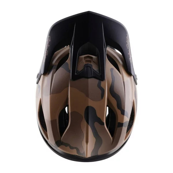 Capacete MTB TROY LEE DESIGNS STAGE 2 SPLIT Castanho/Camo