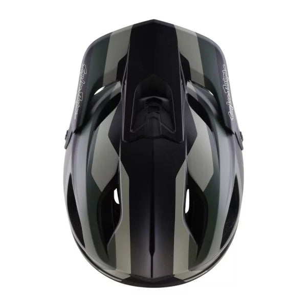 Capacete MTB TROY LEE DESIGNS STAGE 2 HIGH VIZ Caqui/Carvão