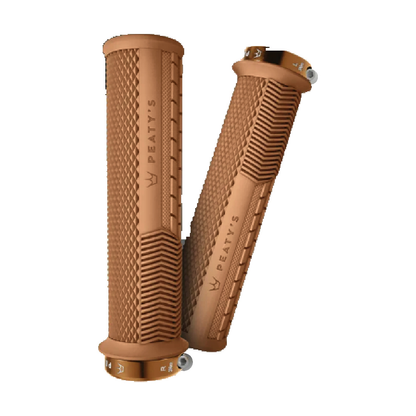 Grips PEATY'S MONARCH KNURL Castanho
