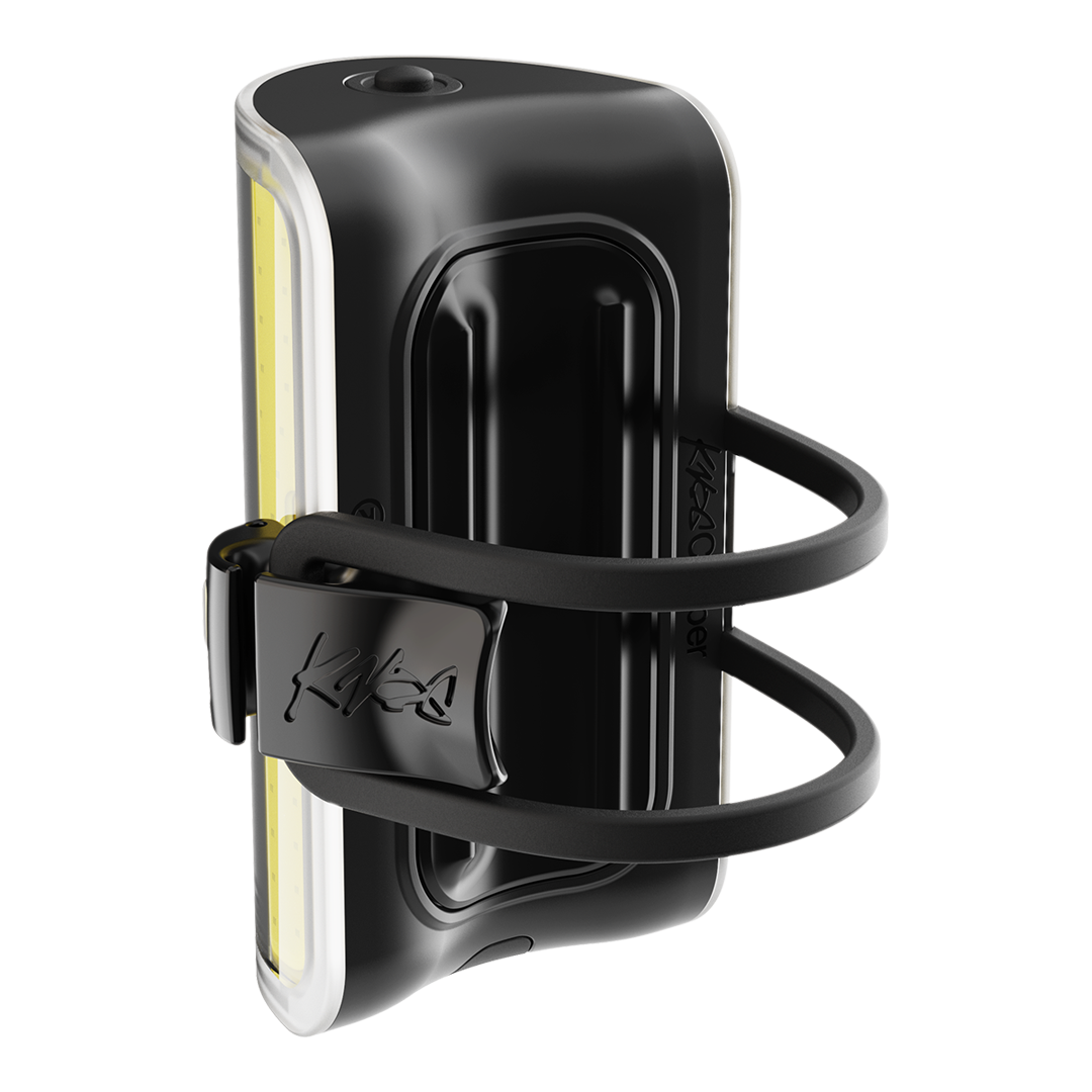 Luz dianteira Knog Cobber Reflex, sistema de fixação