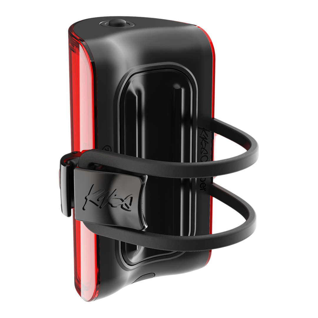 Luz traseira Knog Cobber Reflex, sistema de fixação
