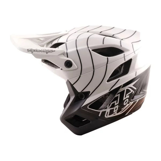 Capacete de BTT TROY LEE DESIGNS STAGE STUNT AIRWAVES PUMICE MIPS Branco/Preto
