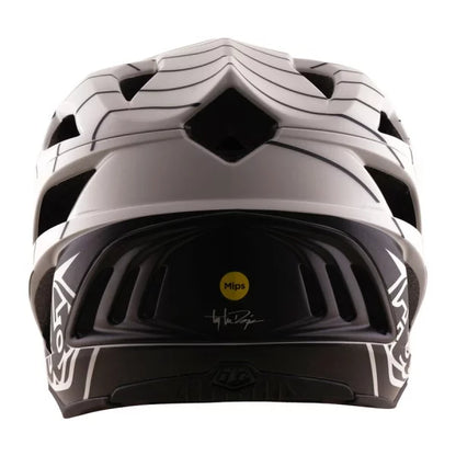 Capacete de BTT TROY LEE DESIGNS STAGE STUNT AIRWAVES PUMICE MIPS Branco/Preto