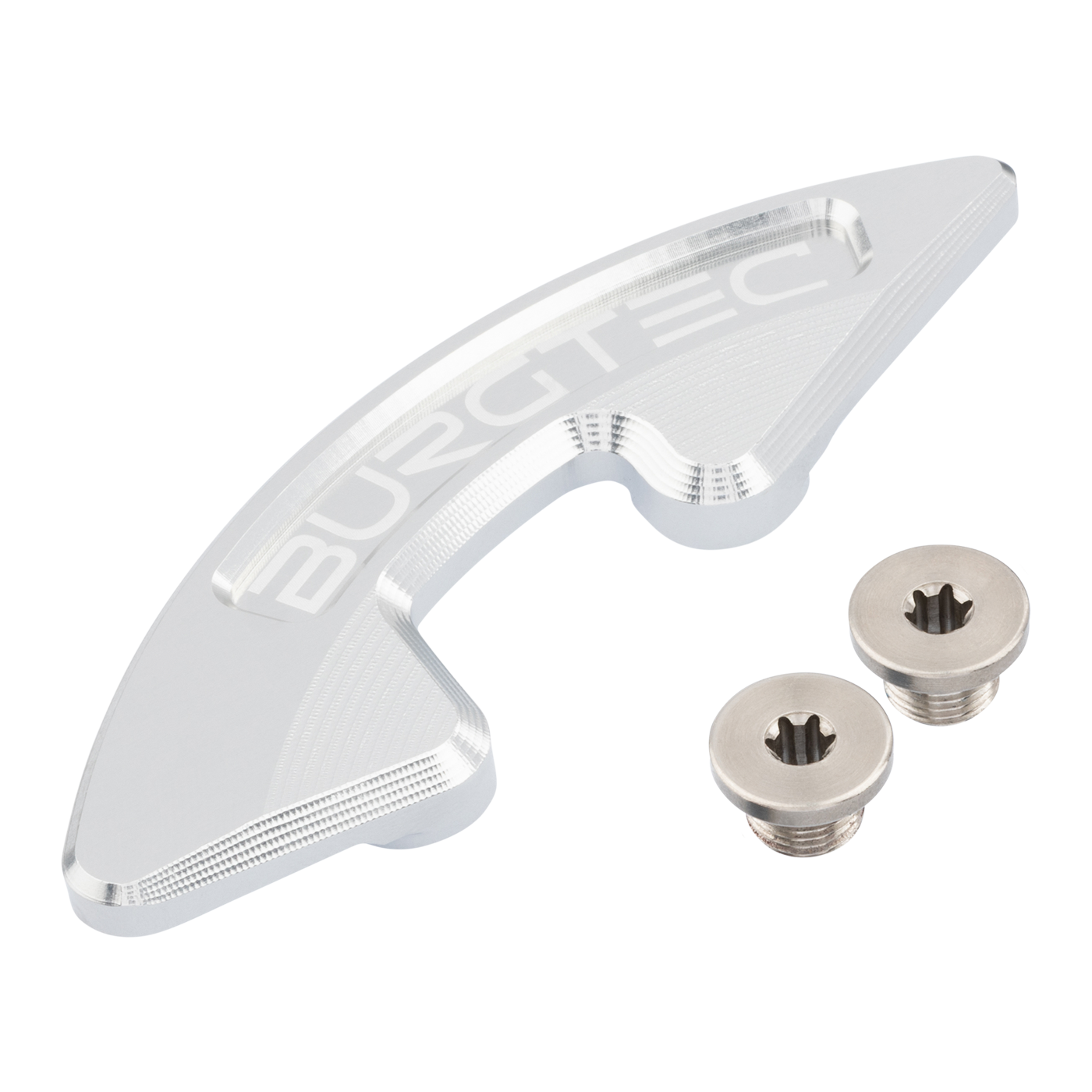 BURGTEC Bash-Guard para Sram T-Type X0 Prata