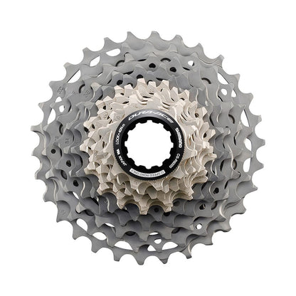 Cassete de 12 velocidades SHIMANO DURA-ACE CS-R9200 – fotografia principal sobre fundo branco