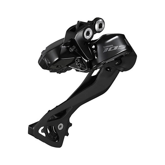 Desviador traseiro SHIMANO 105 DI2 R7150 12V – vista do produto sobre fundo branco