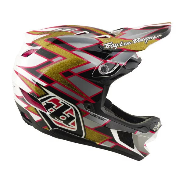 Casque VTT TROY LEE DESIGNS D4 COMPOSITE MIPS FLUSH Noir/Doré