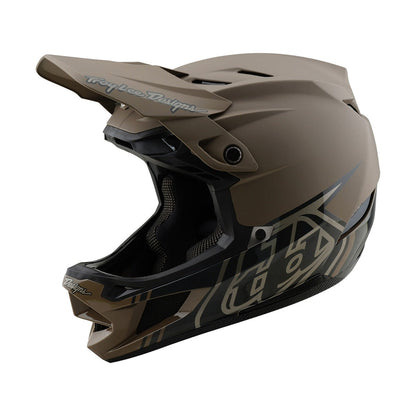 Capacete MTB TROY LEE DESIGNS D4 COMPOSITE MIPS Castanho