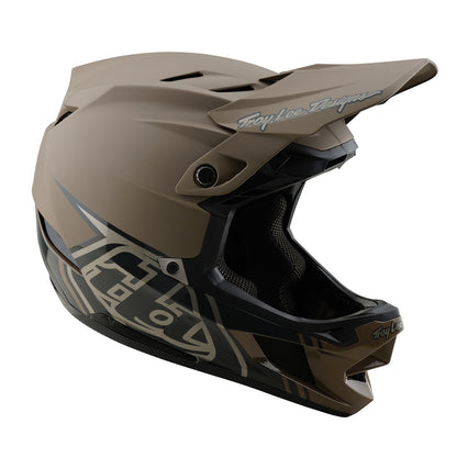 Capacete MTB TROY LEE DESIGNS D4 COMPOSITE MIPS Castanho