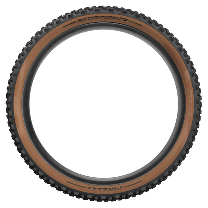 Pneu PIRELLI SCORPION ENDURO M EDIÇÃO CLÁSSICA 29x2.60 HardWall Tubeless Ready de talão flexível Castanho