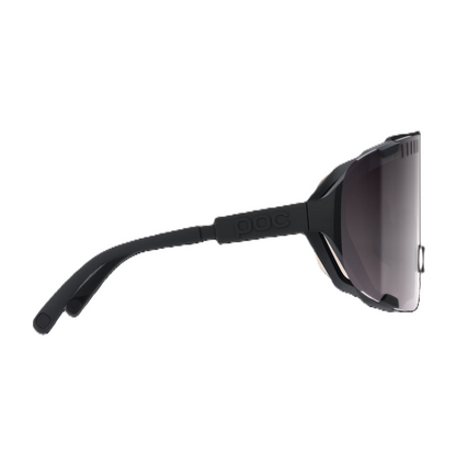 Óculos POC DEVOUR+ Preto Lente Clarity Trail Partly Sunny Silver