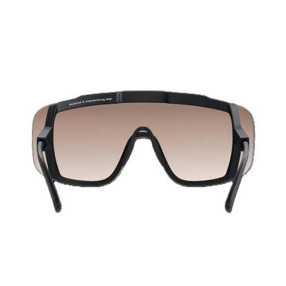 Óculos POC DEVOUR+ Preto Lente Clarity Trail Partly Sunny Silver