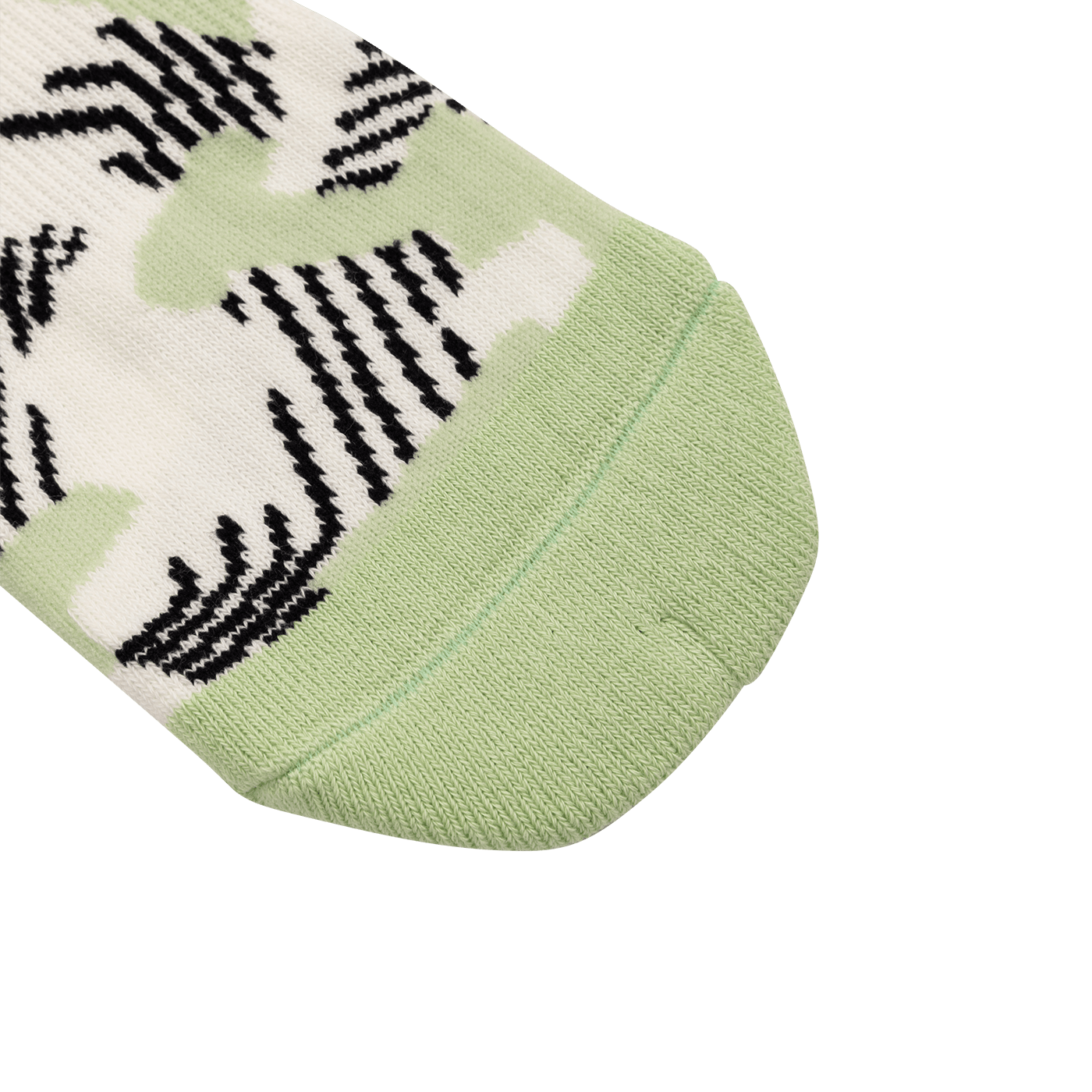Meias BURGTEC PATTERNED Branco/Verde