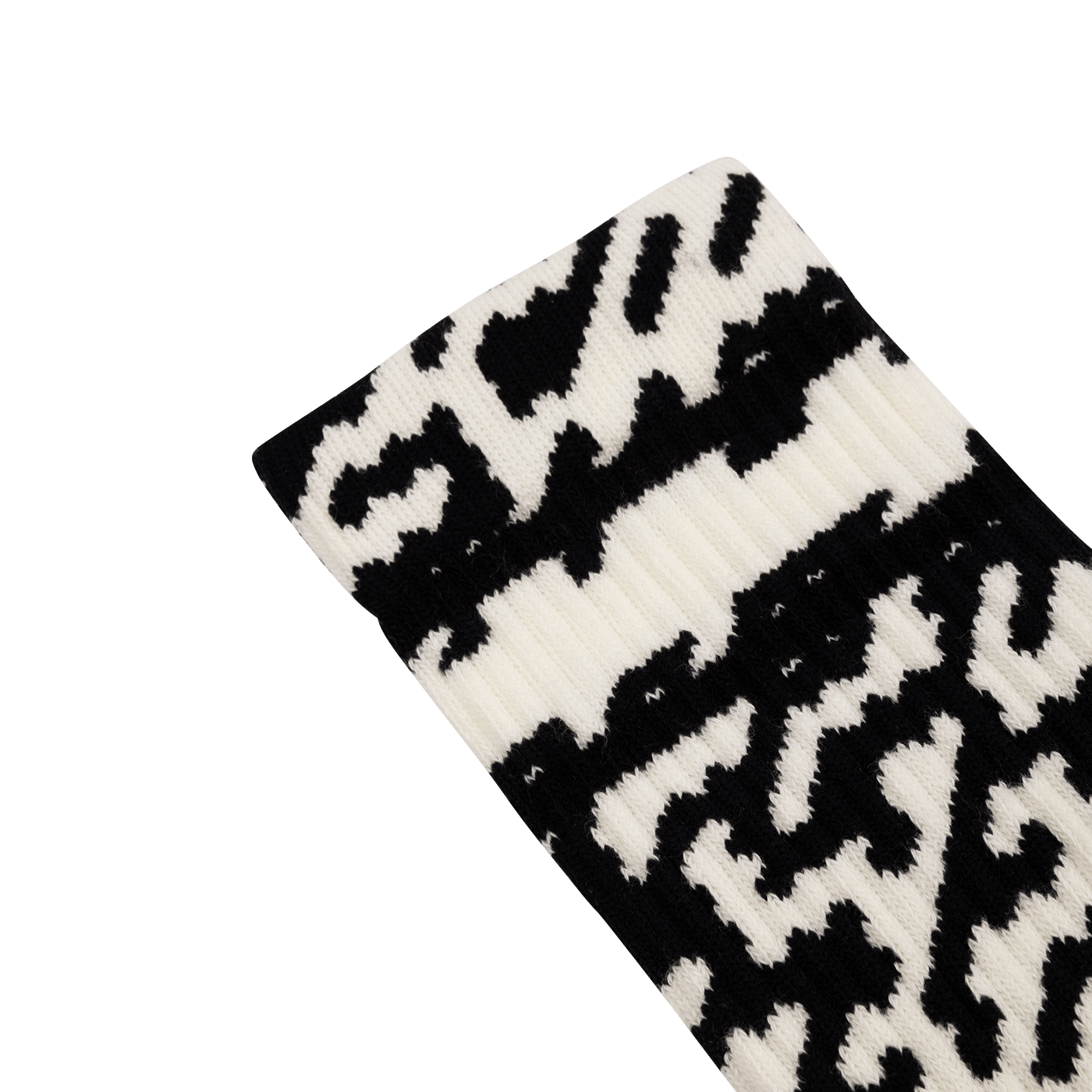 Meias BURGTEC PATTERNED Preto/Branco
